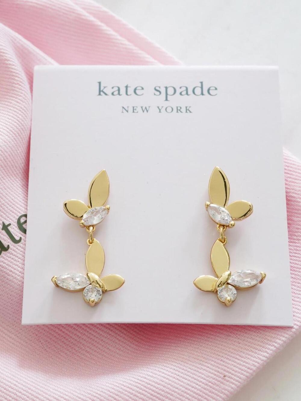 Kate Spade Social Butterfly Drop Earrings